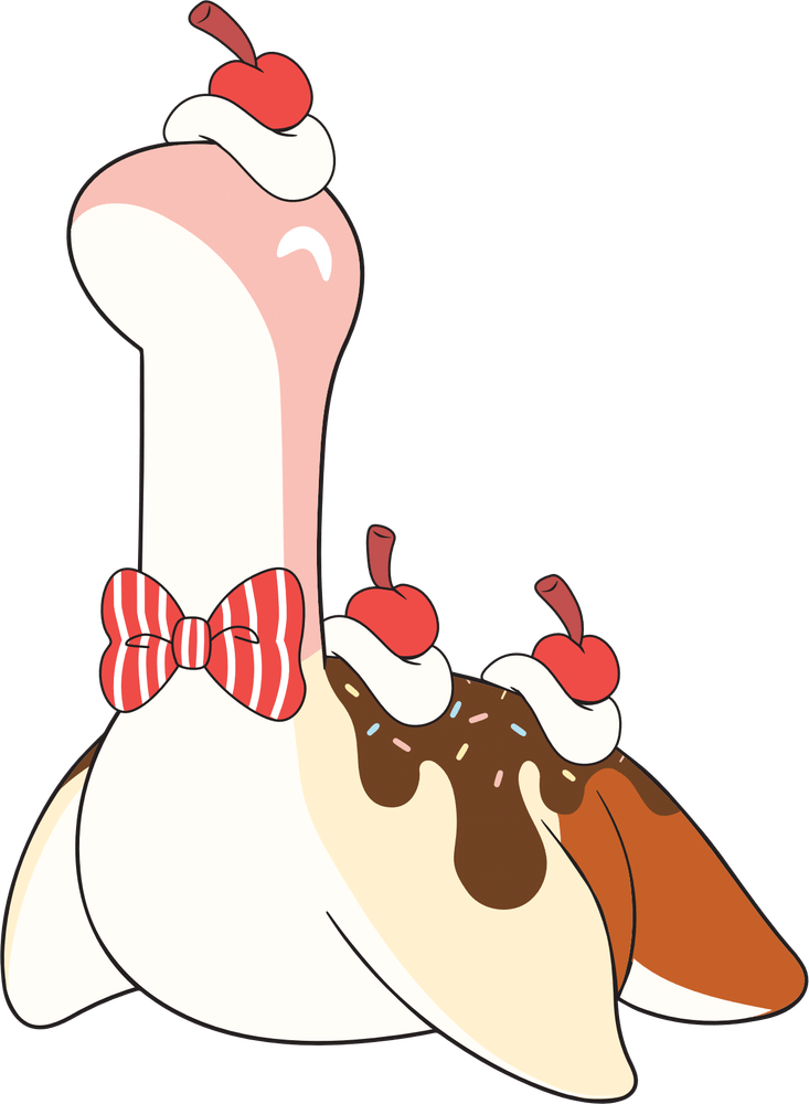 Sundae Nessie Plush (9in)