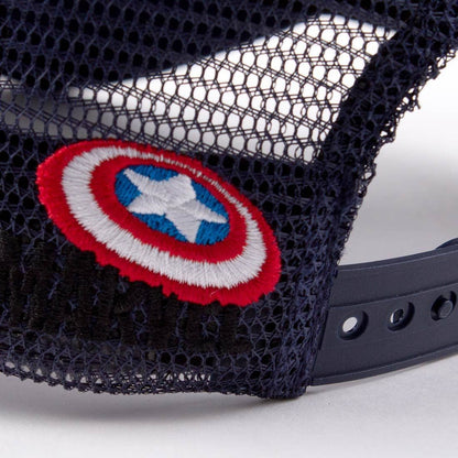casquette trucker marvel captain america cotton division