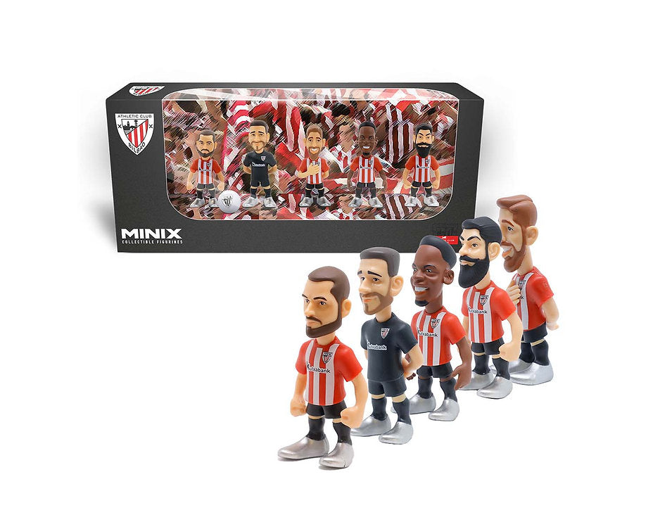 pack de 5 joueurs athletic club bilbao minix