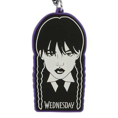 Wednesday Braid Schlüsselanhänger, Schwarz