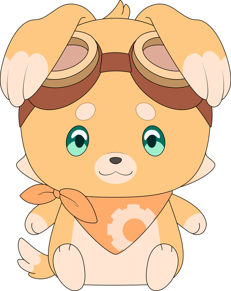 Bonnie Barkswell Plush (9in)