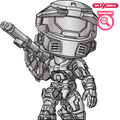 Active Camo Master Chief: Heavy Loadout