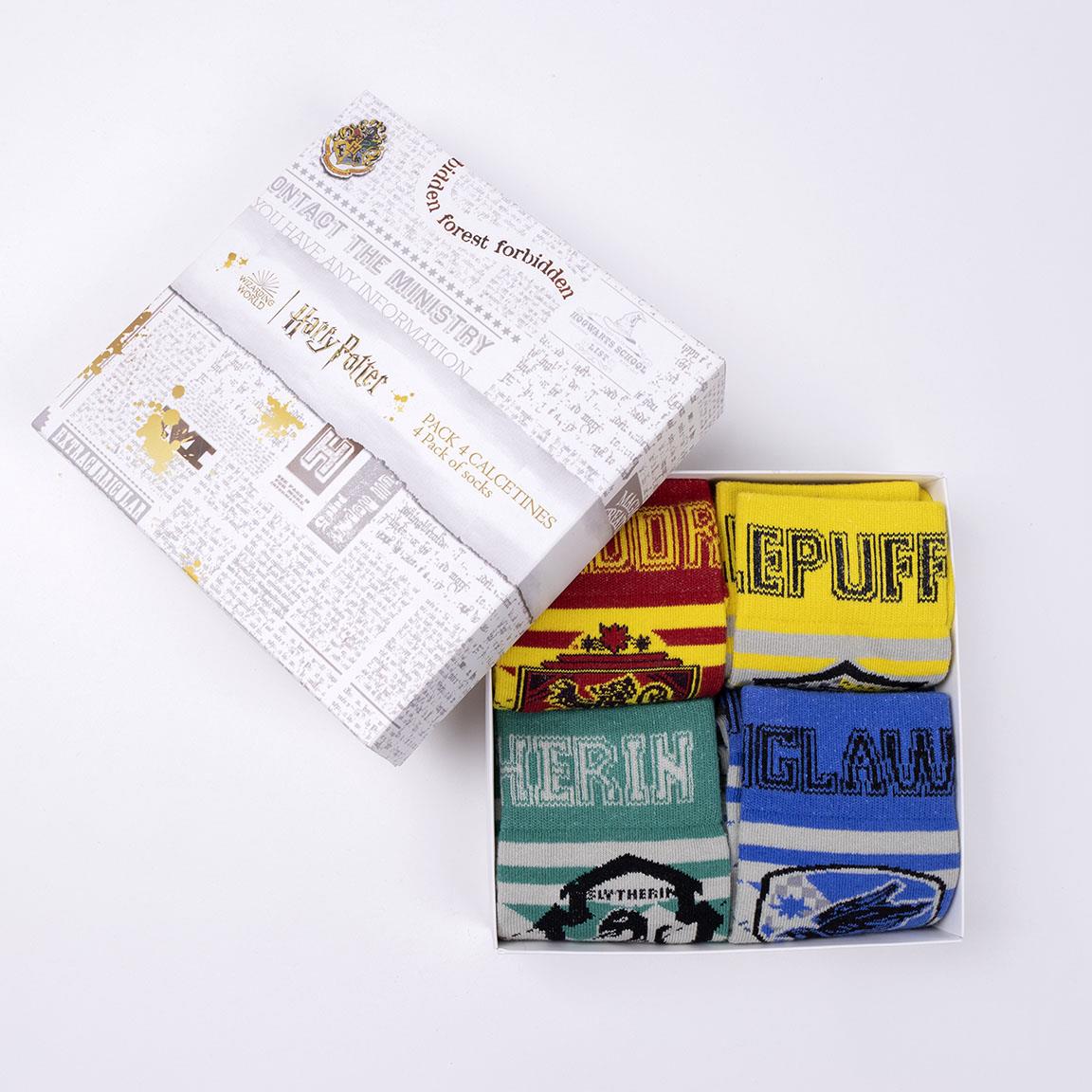 4-pack Harry Potter-strumpor - 4 hus