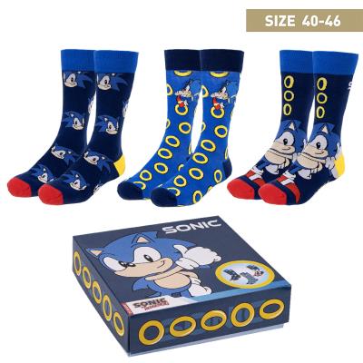 Комплект от 3 чифта чорапи Sonic 