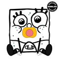 Baby DoodleBob Keychain (5in)