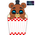 Freddy Popcorn Plush (9in)