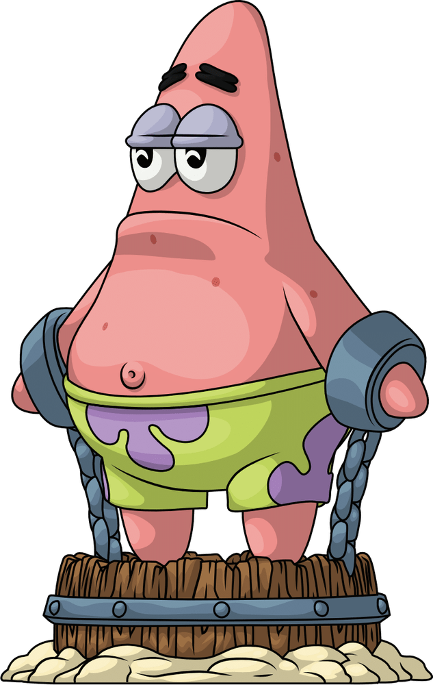 Patrick in Ketten