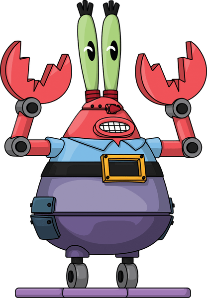 Robot Mr. Krabs