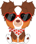 Ember Toy Aussie Plush (9in)
