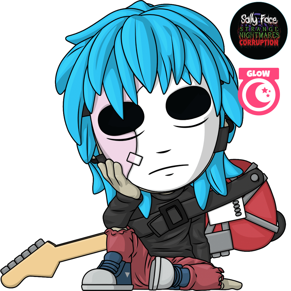 Glow in the Dark Sally Face