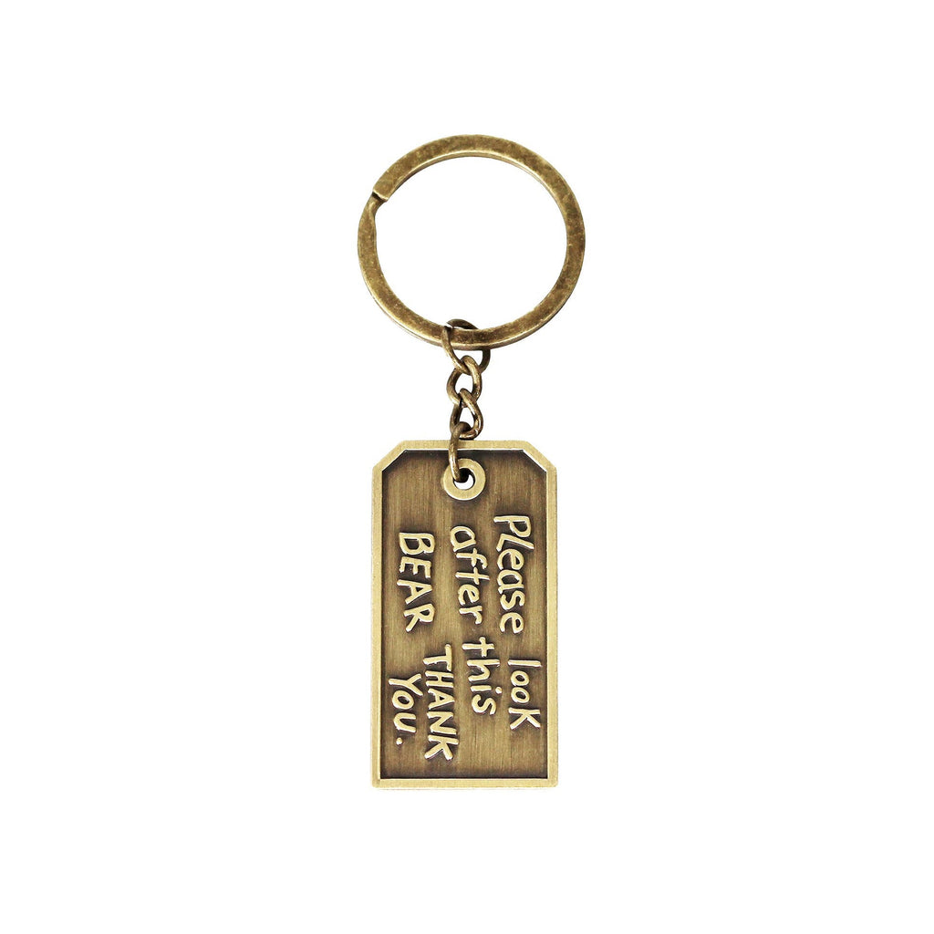 Porte-clés Paddington - Tag doré