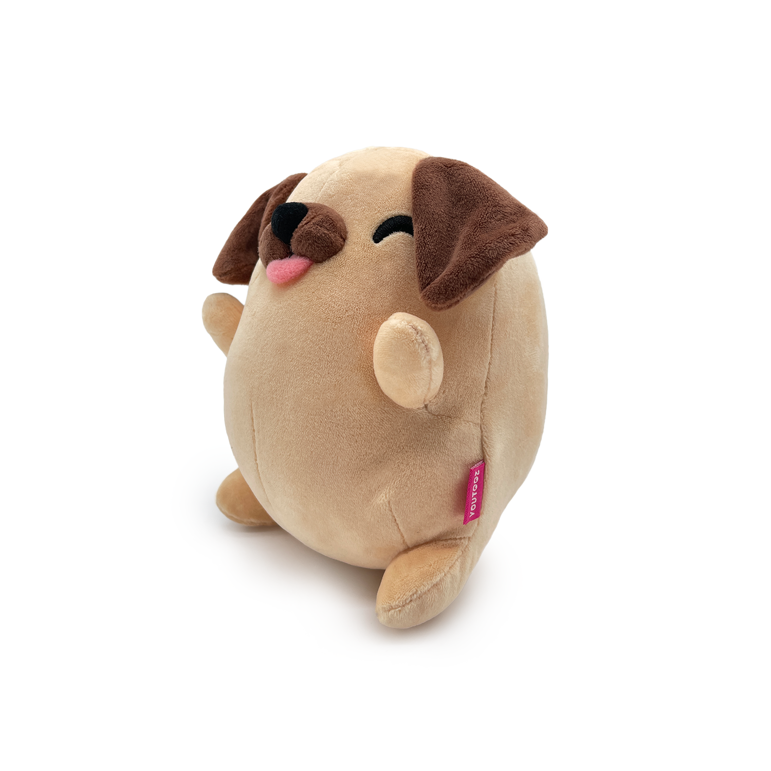 Dude Dans Pug Blep Sticker (6in)