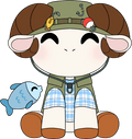 Fisherman Rammie Plush (9in)
