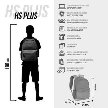 Wednesday Mercredi Chains-Sac à dos HS PLUS