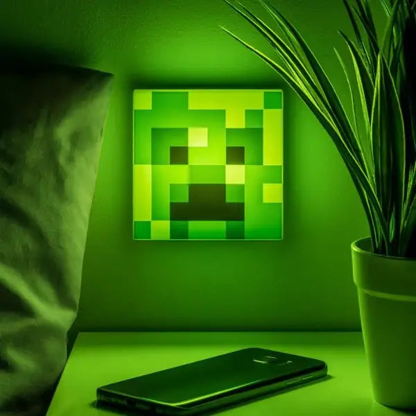 Minecraft Night Light - Creeper