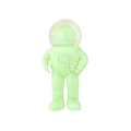 boule a neige astronaute vert