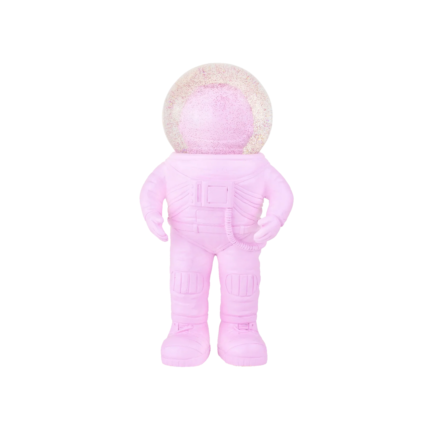 boule a neige astronaute rose donkey