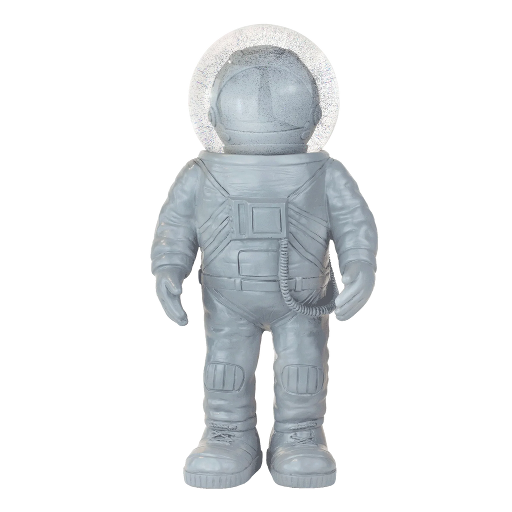 boule a neige astronaute geant gris donkey