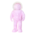 boule a neige astronaute geant rose donkey