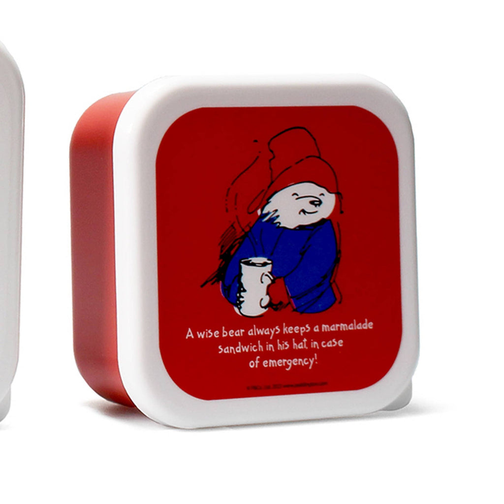 Set of 3 Paddington Snack Boxes