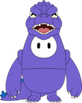 Godzilla x Fall Guys Plush (9in)