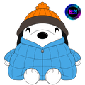 Puffer Snoopy Plush (9in)