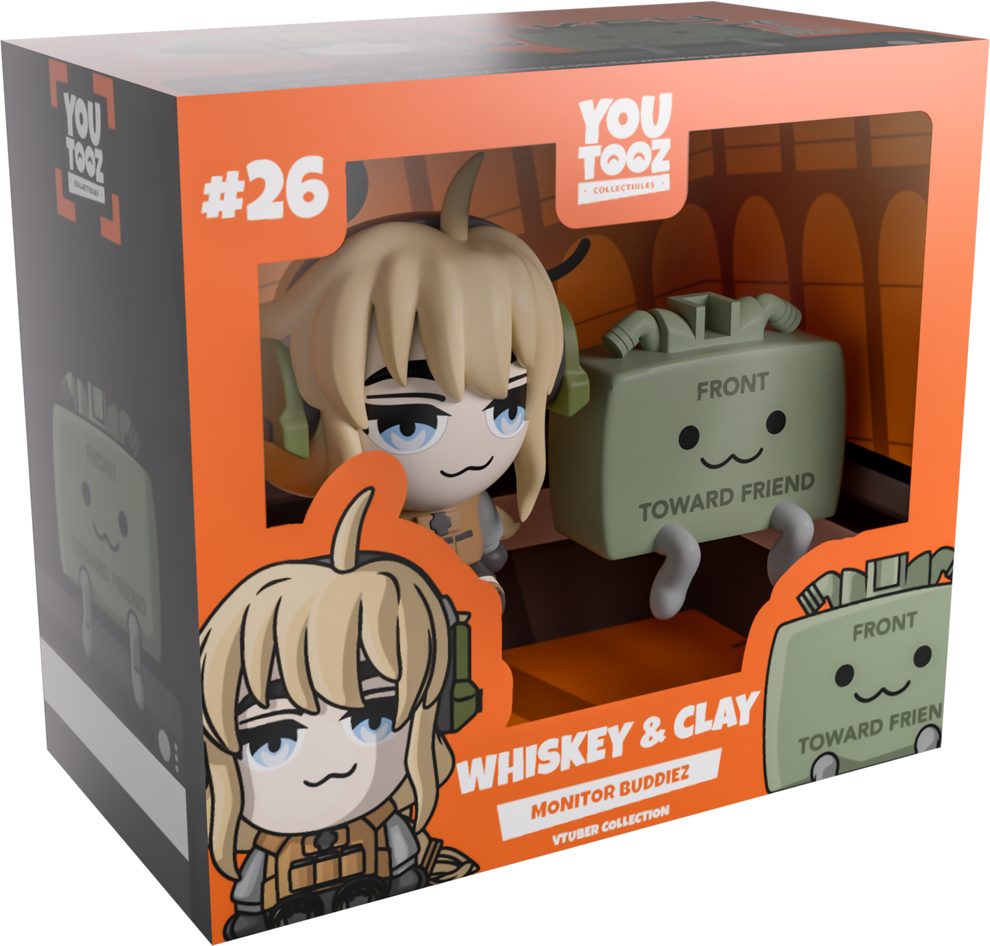 Whiskey & Clay Monitor Buddiez