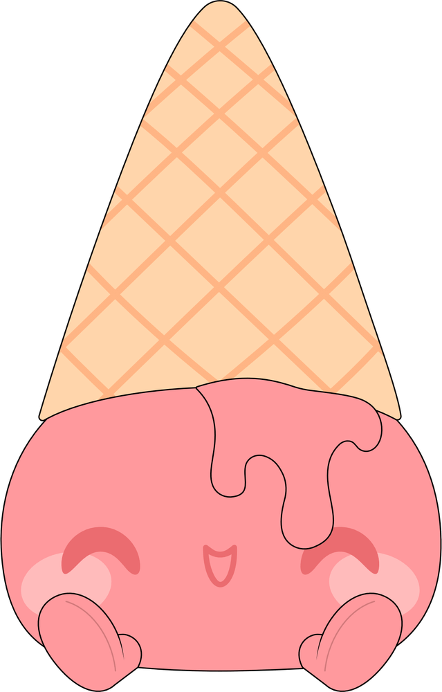 Ice Cream Plush (9in)
