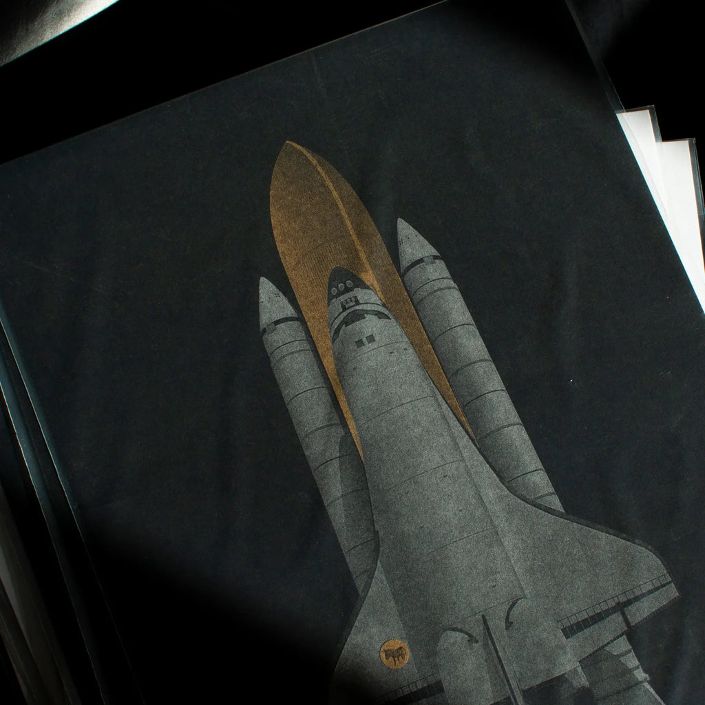 Space Shuttle Kunstdruck