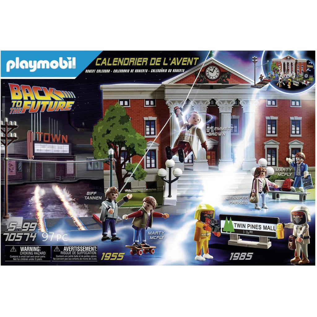 Calendrier de l'avent PLAYMOBIL - Retour vers le futur