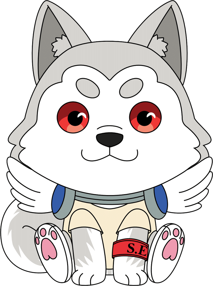 Koromaru-Plüschtier (23 cm)