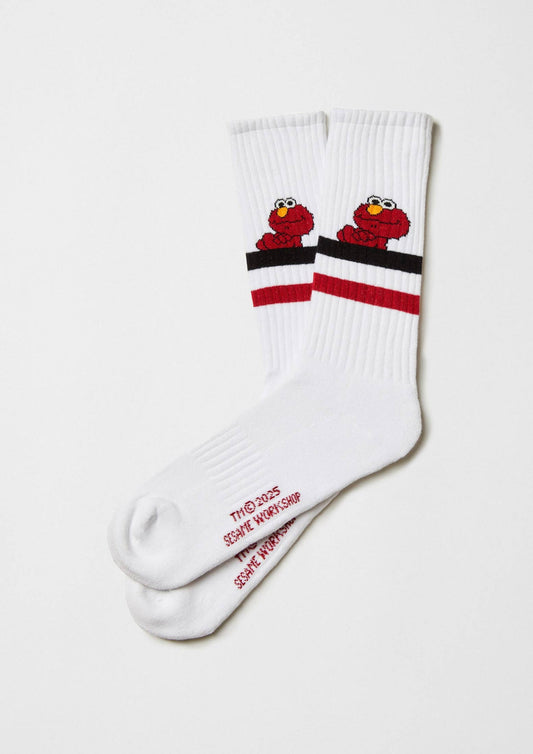BeSesameStreet Elmo Street Socks