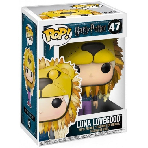 Luna Lovegood con la testa di leone 