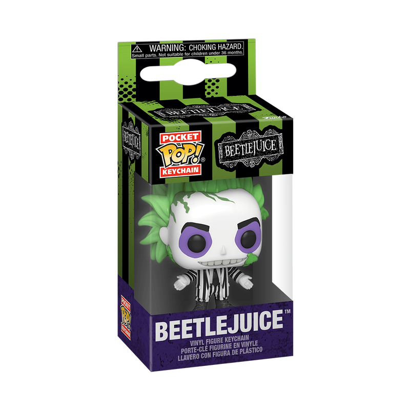 Pop! Beetlejuice võtmehoidja - Pop-võtmehoidja