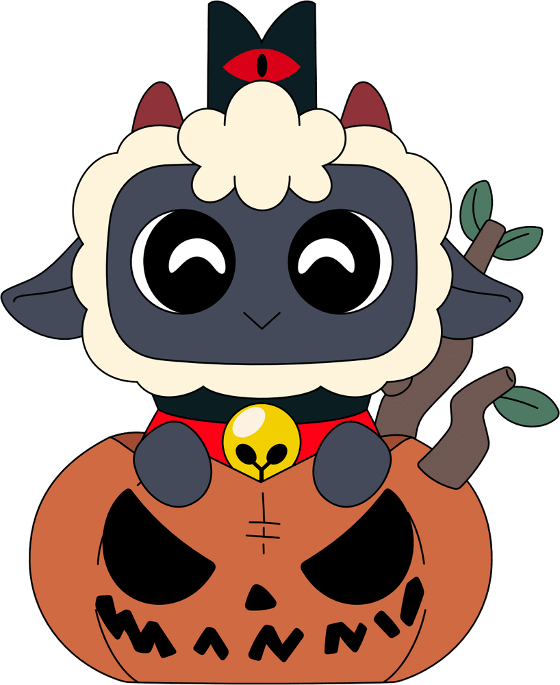 The Lamb Halloween Edition Plüsch (22,86 cm)