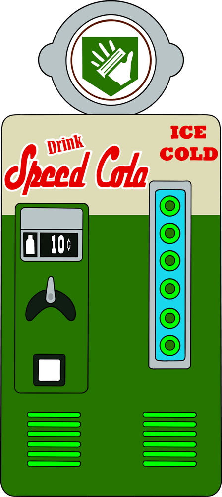Speed Cola Plüsch (23 cm)