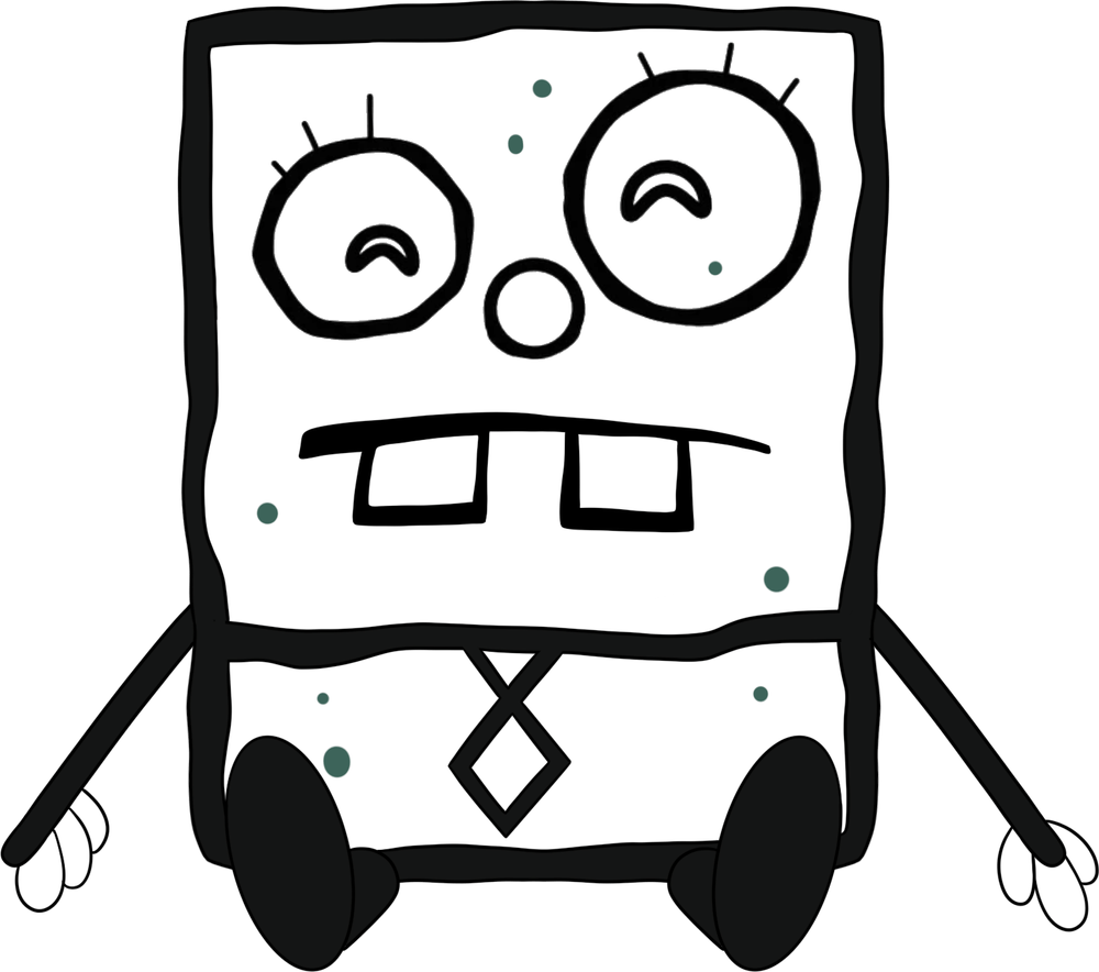 DoodleBob Schulterreiter (5.5 Zoll)
