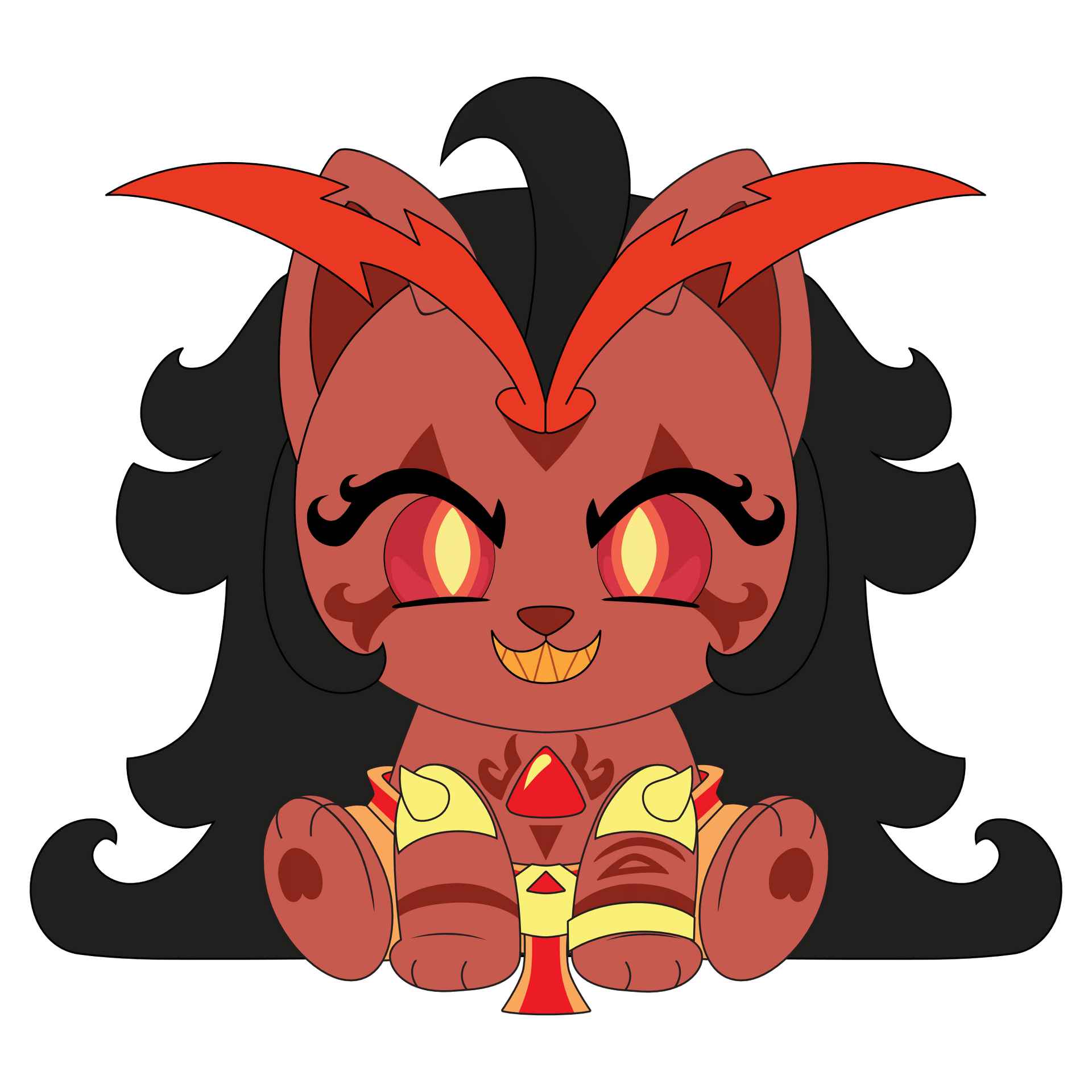 Kitty Burning Spice Plush (9in)