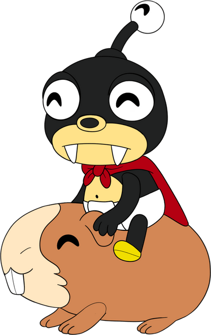 Nibbler-Reiter-Plüschtier (23 cm)