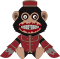 Murder Monkey Plush (9in)