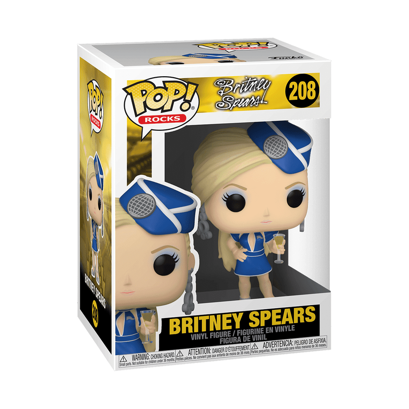 Pop! Britney Spears en Hôtesse de l'air