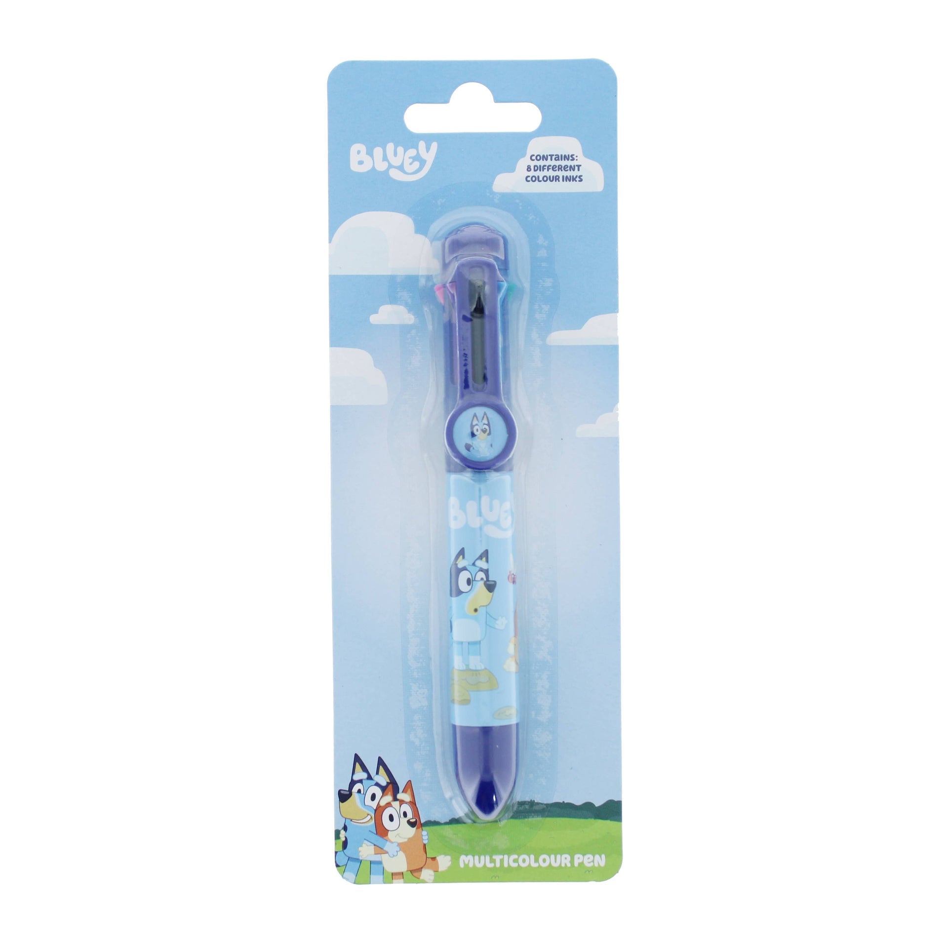 Stylo multicolore – Bluey | Blueprint Collections – vue 1