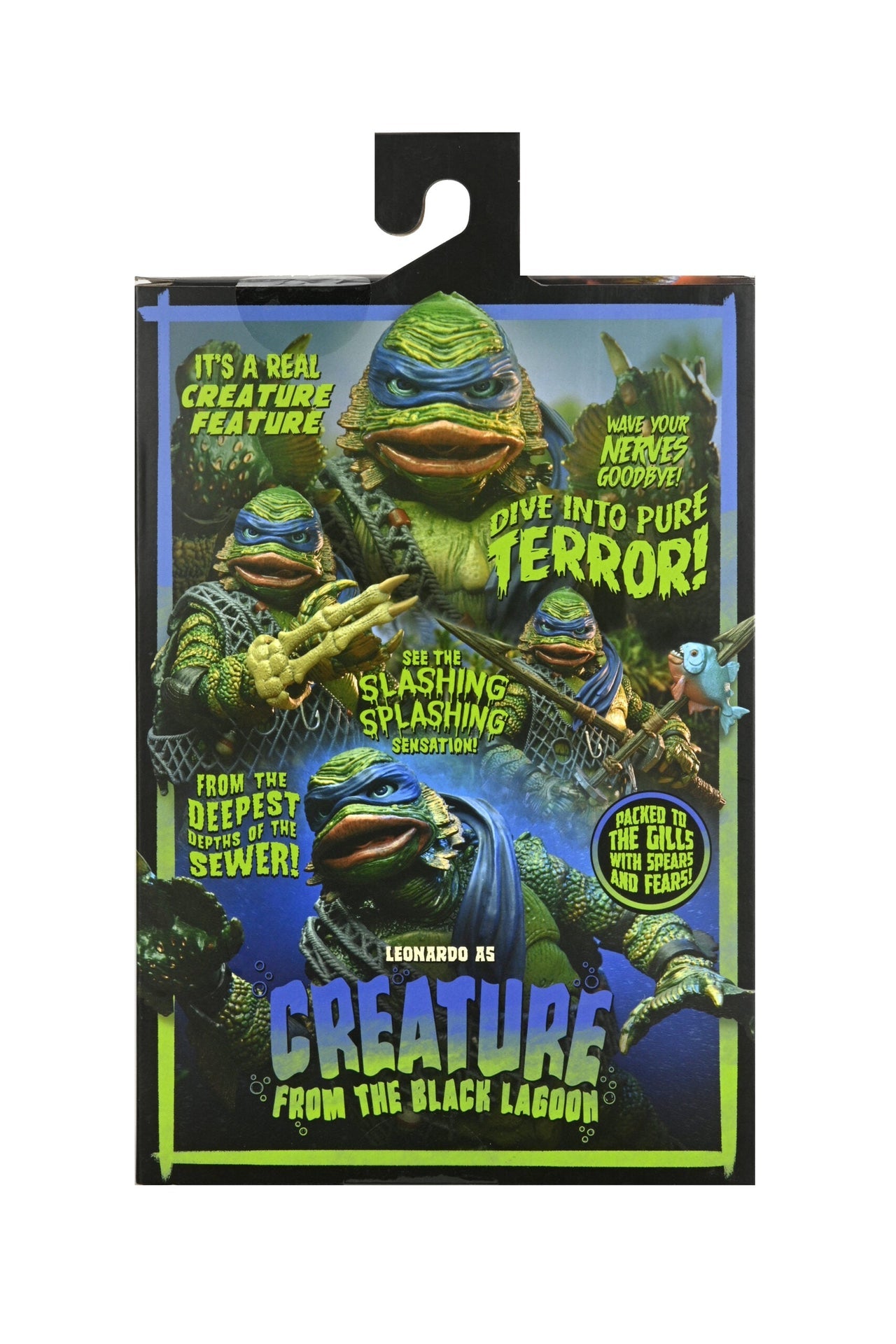 Leonardo jako stvoření - Universal Monsters x Ninja Turtles 