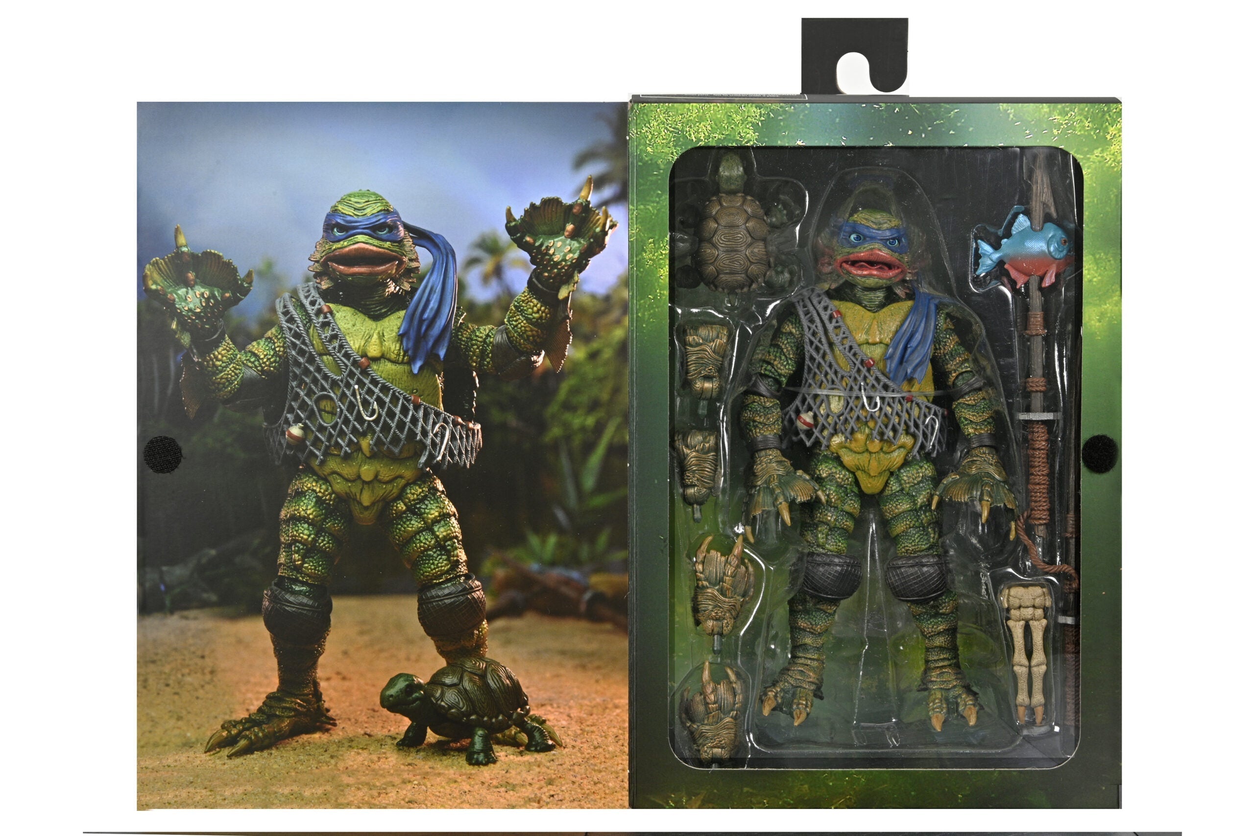 Leonardo jako stvoření - Universal Monsters x Ninja Turtles 