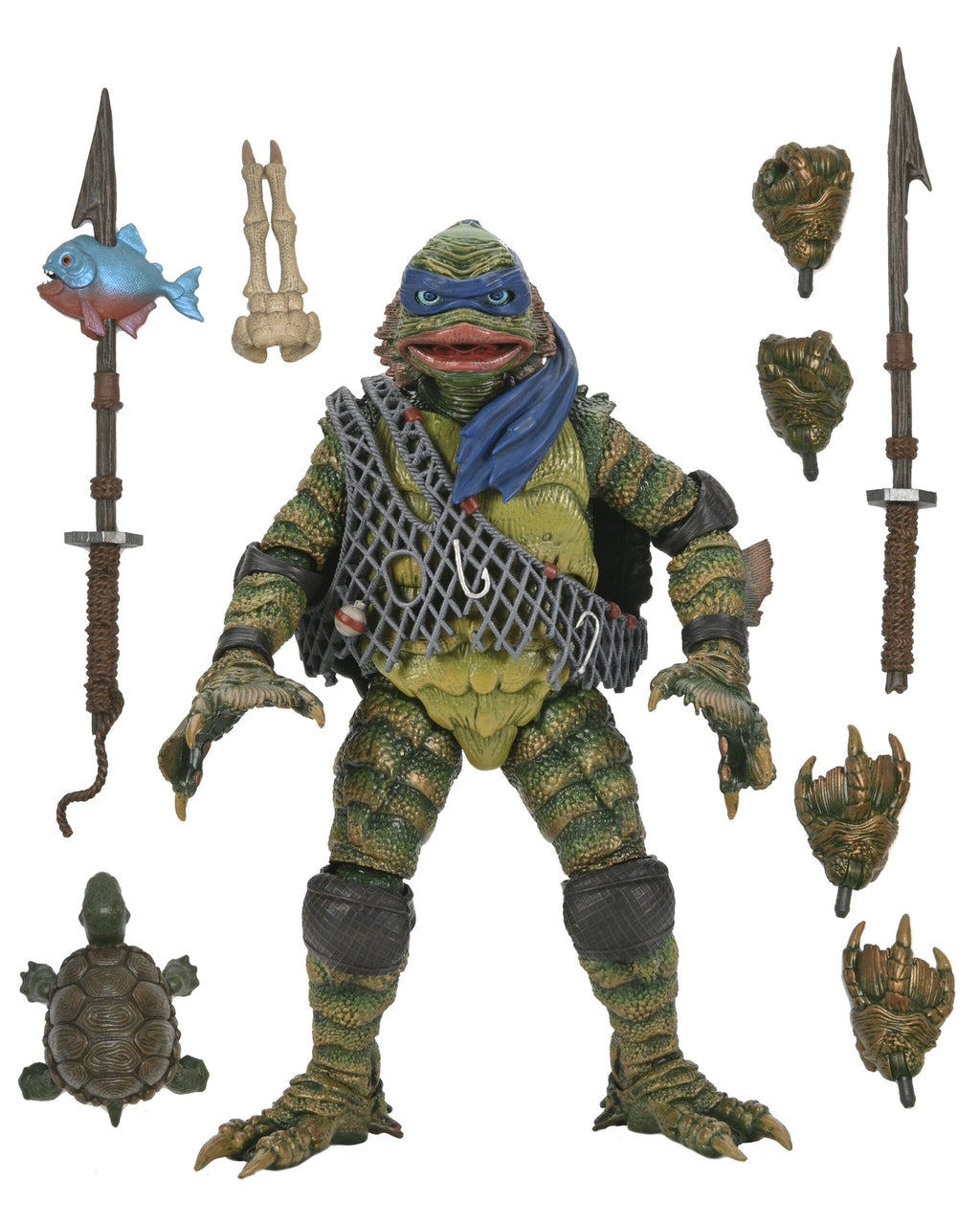 Leonardo jako stvoření - Universal Monsters x Ninja Turtles 