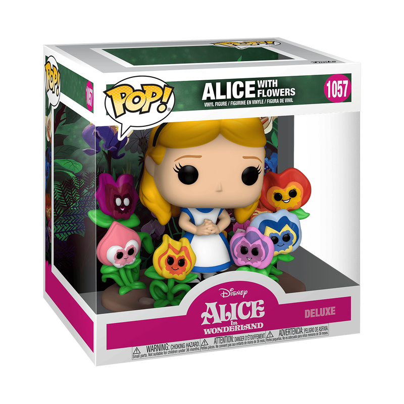 Pop! Делукс Алиса с цветя 