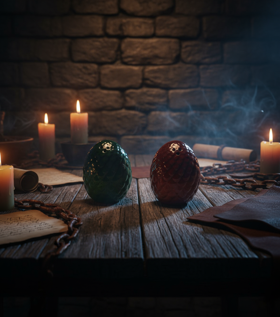 Sel et poivre Game of Thrones - Œuf de Dragon