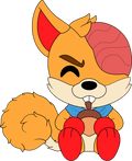 Dead Squirrel Plush (9in)