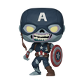 pop zombie captain america with shield 941