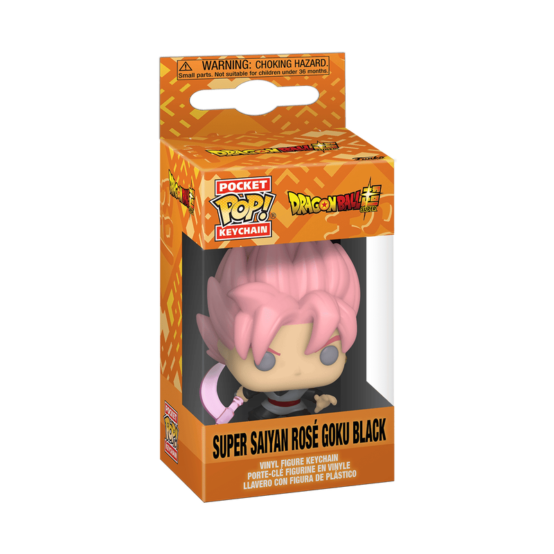 Pop! Schlüsselanhänger Super Saiyajin Rosé Goku Schwarz